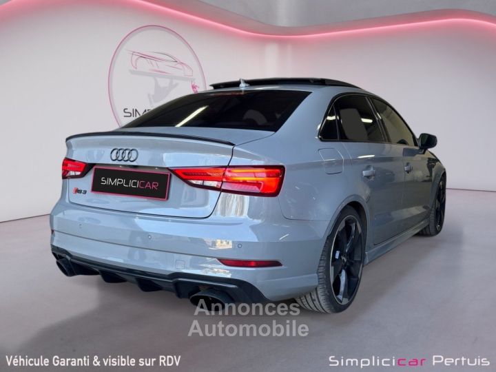 Audi RS3 BERLINE SANS FAP 25 TFSI 400 S tronic 7 Quattro - 5