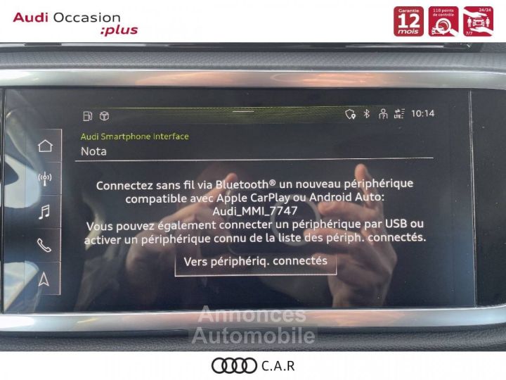Audi Q3 Sportback 45 TFSIe 245 ch S tronic 6 Business line - 22