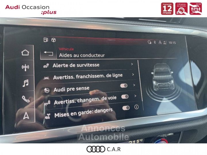 Audi Q3 Sportback 45 TFSIe 245 ch S tronic 6 Business line - 26