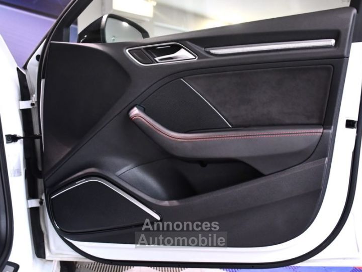 Audi RS3 Berline 25 TFSI 400 Quattro S-Tronic 7 GPS Virtual Keyless ACC Échappement RS Bang Olufsen JA 19 - 12