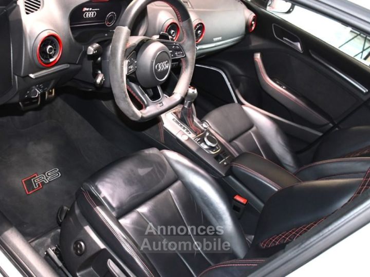 Audi RS3 Berline 25 TFSI 400 Quattro S-Tronic 7 GPS Virtual Keyless ACC Échappement RS Bang Olufsen JA 19 - 14