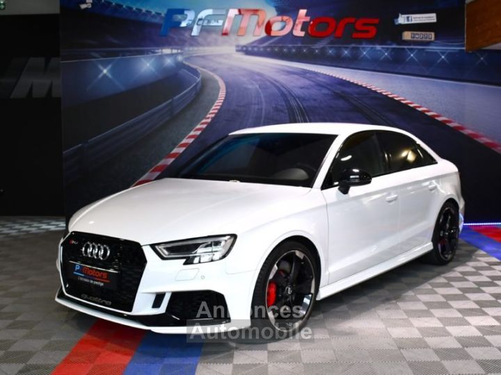 Audi RS3 Berline 25 TFSI 400 Quattro S-Tronic 7 GPS Virtual Keyless ACC Échappement RS Bang Olufsen JA 19 - 22