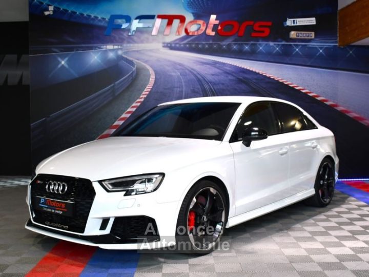 Audi RS3 Berline 25 TFSI 400 Quattro S-Tronic 7 GPS Virtual Keyless ACC Échappement RS Bang Olufsen JA 19 - 23