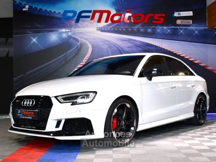 Audi RS3 Berline 25 TFSI 400 Quattro S-Tronic 7 GPS Virtual Keyless ACC Échappement RS Bang Olufsen JA 19 - 24