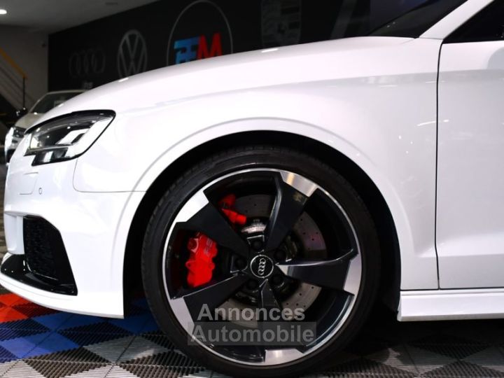 Audi RS3 Berline 25 TFSI 400 Quattro S-Tronic 7 GPS Virtual Keyless ACC Échappement RS Bang Olufsen JA 19 - 29