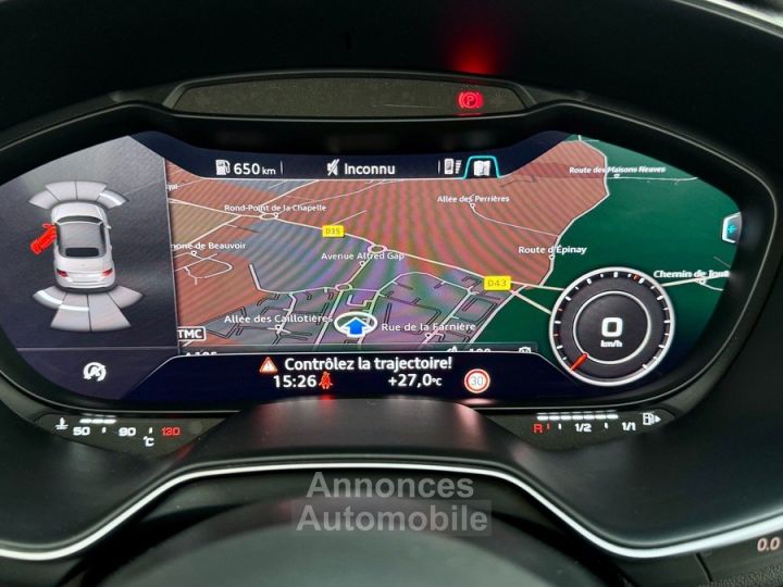 Audi TT Roadster 20 TDI 184 ch S-Line / Drive select / Magnetic Ride / Virtual / Keyless - 12