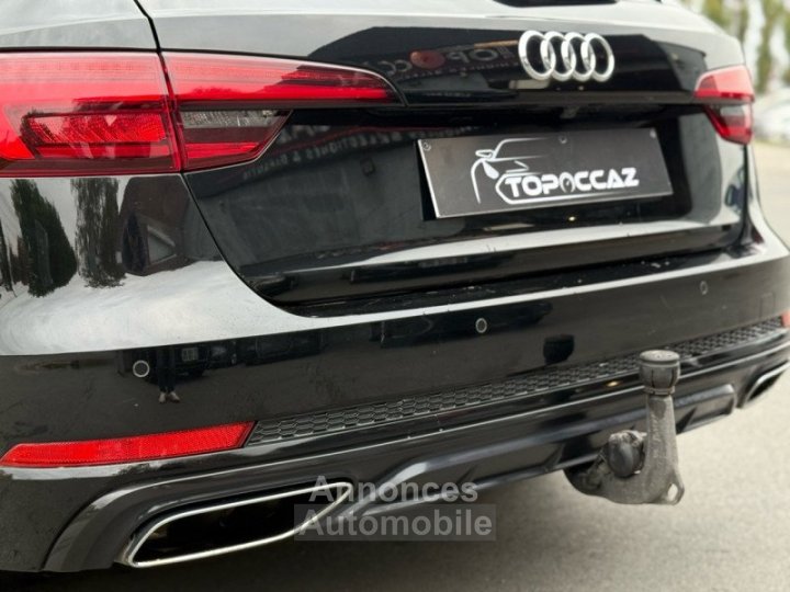 Audi A4 Avant 20 TDI 190CH S LINE S TRONIC 7 * 2018 * FULL OPTIONS - 9