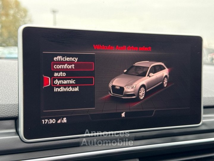 Audi A4 Avant 20 TDI 190CH S LINE S TRONIC 7 * 2018 * FULL OPTIONS - 14