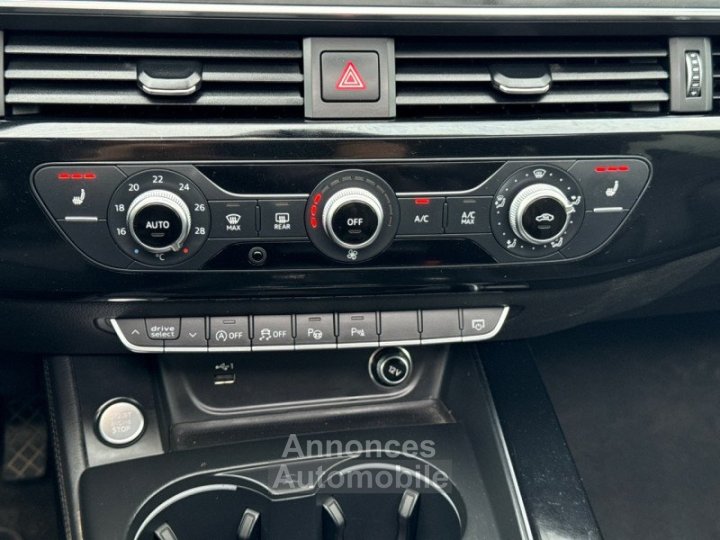 Audi A4 Avant 20 TDI 190CH S LINE S TRONIC 7 * 2018 * FULL OPTIONS - 18