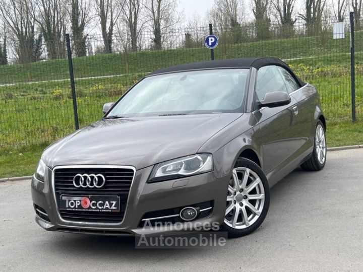 Audi A3 CABRIOLET 20 TDI 140CH DPF AMBITION LUXE S TRONIC 6 * 114000KM * GARANTIE - 2