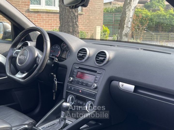 Audi A3 CABRIOLET 20 TDI 140CH DPF AMBITION LUXE S TRONIC 6 * 114000KM * GARANTIE - 15