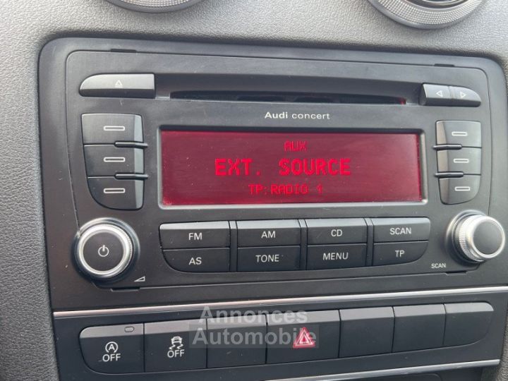 Audi A3 CABRIOLET 20 TDI 140CH DPF AMBITION LUXE S TRONIC 6 * 114000KM * GARANTIE - 18