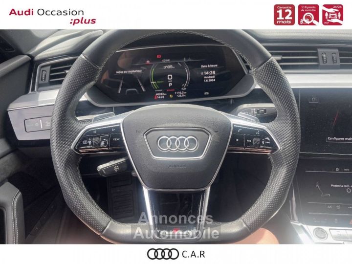 Audi e-tron SPORTBACK Sportback 50 quattro 313 ch S line - 22
