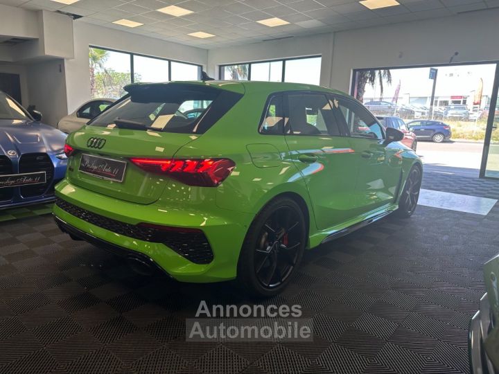 Audi RS3 Sportback 25 TFSI Quattro ORIGINE FRANCE 1ère MAIN immat Offre de LOA 950 Euros /mois TTC - 8