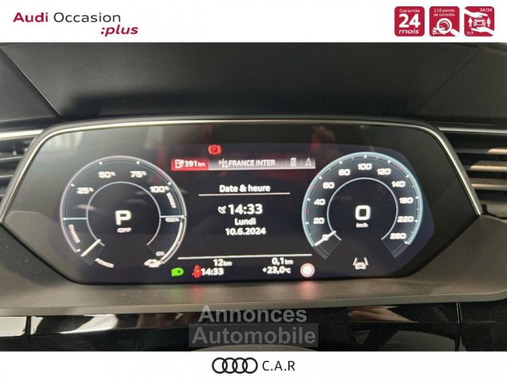 Audi e-tron SPORTBACK Sportback 55 quattro 408 ch S line - 22