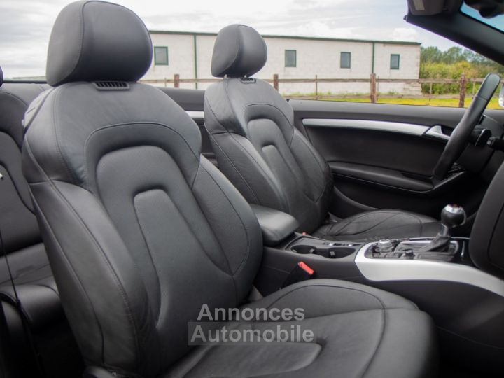 Audi S5 30 TFSI V6 Quattro Cabrio - MEMORYSEATS - CAMERA - CRUISECONTROL - XENON - 18