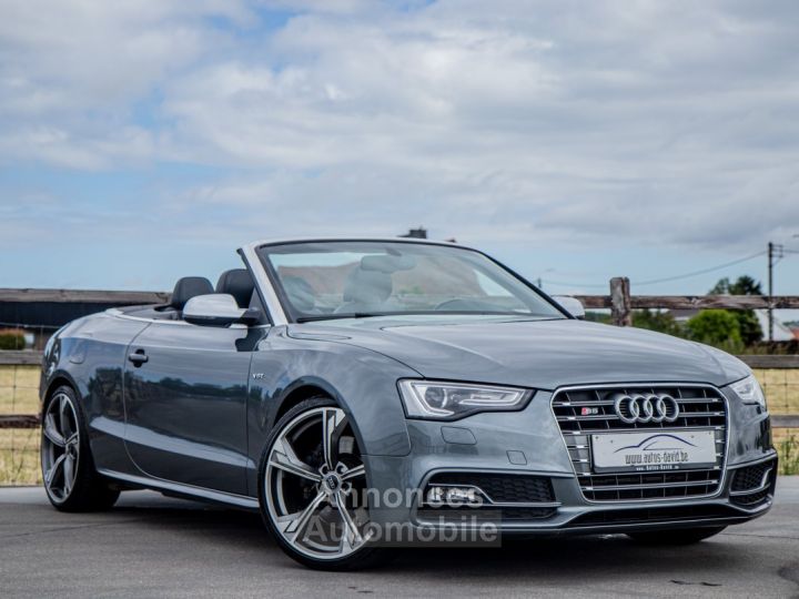 Audi S5 30 TFSI V6 Quattro Cabrio - MEMORYSEATS - CAMERA - CRUISECONTROL - XENON - 48