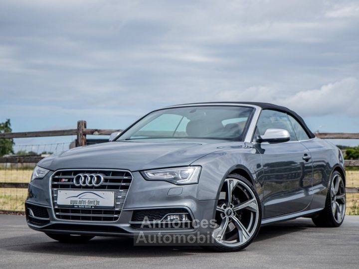 Audi S5 30 TFSI V6 Quattro Cabrio - MEMORYSEATS - CAMERA - CRUISECONTROL - XENON - 50