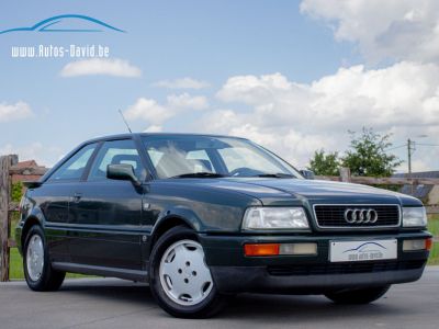 Audi 90 Coupé 20 - HISTORIEK - OPEN DAK - ELEKT RAMEN - RAGUSA GROEN   - 1