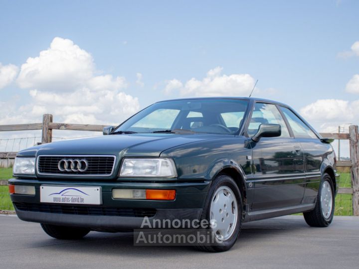 Audi 90 Coupé 20 - HISTORIEK - OPEN DAK - ELEKT RAMEN - RAGUSA GROEN - 3