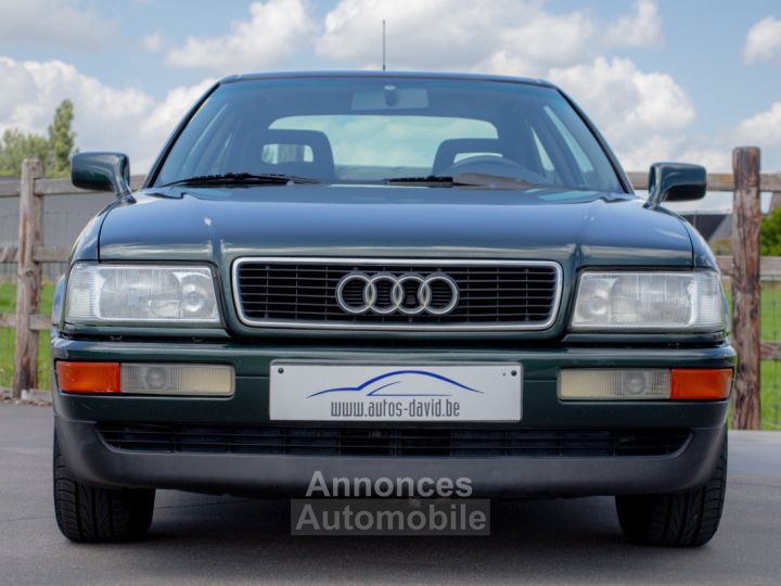 Audi 90 Coupé 20 - HISTORIEK - OPEN DAK - ELEKT RAMEN - RAGUSA GROEN - 4