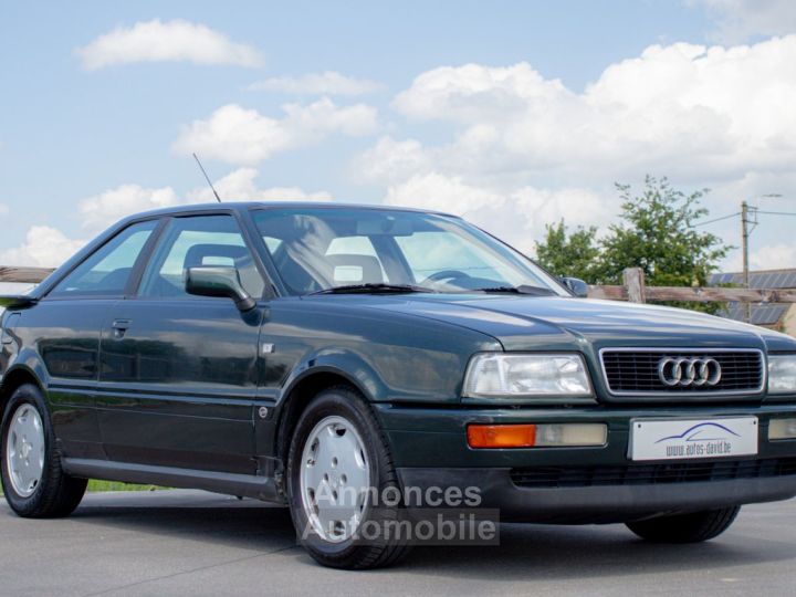 Audi 90 Coupé 20 - HISTORIEK - OPEN DAK - ELEKT RAMEN - RAGUSA GROEN - 5