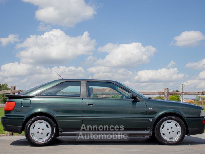 Audi 90 Coupé 20 - HISTORIEK - OPEN DAK - ELEKT RAMEN - RAGUSA GROEN - 6