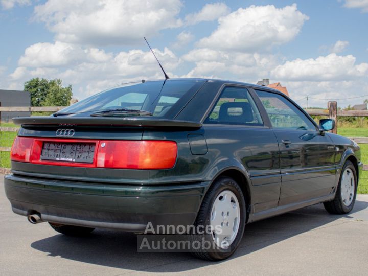 Audi 90 Coupé 20 - HISTORIEK - OPEN DAK - ELEKT RAMEN - RAGUSA GROEN - 7