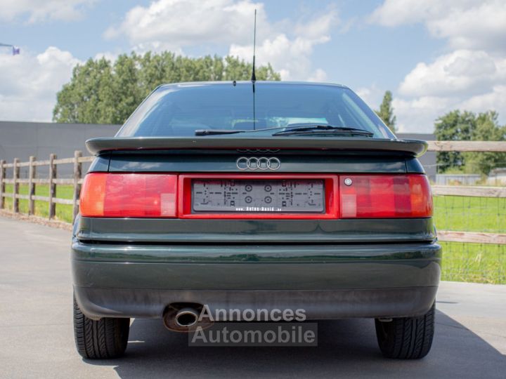 Audi 90 Coupé 20 - HISTORIEK - OPEN DAK - ELEKT RAMEN - RAGUSA GROEN - 8