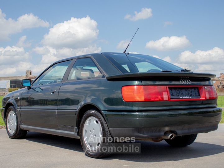 Audi 90 Coupé 20 - HISTORIEK - OPEN DAK - ELEKT RAMEN - RAGUSA GROEN - 9