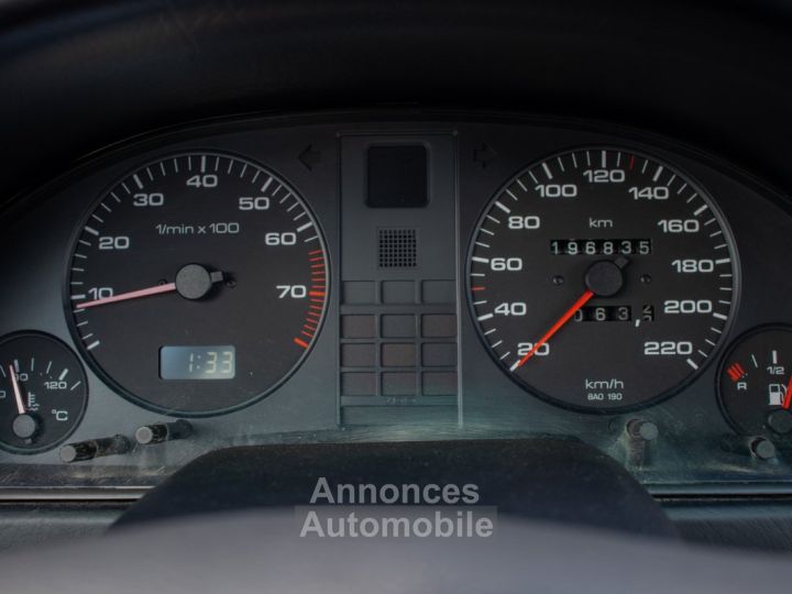 Audi 90 Coupé 20 - HISTORIEK - OPEN DAK - ELEKT RAMEN - RAGUSA GROEN - 18