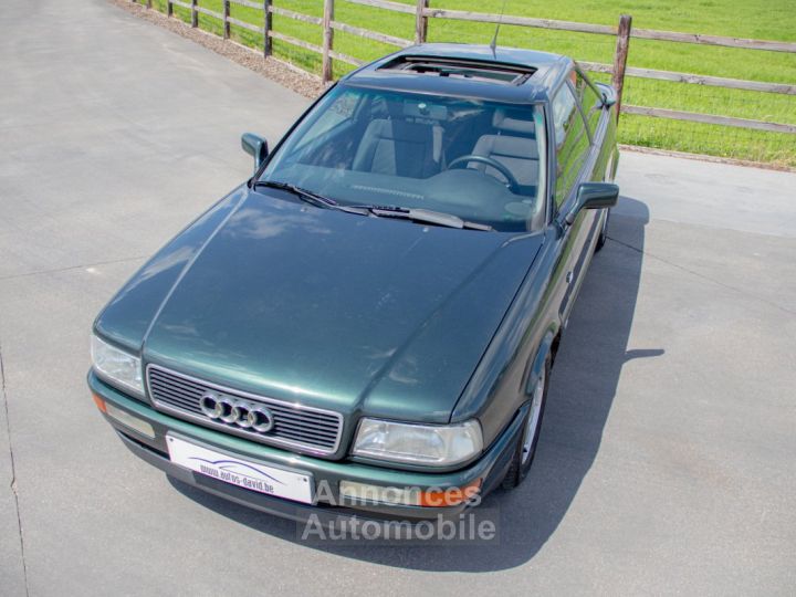 Audi 90 Coupé 20 - HISTORIEK - OPEN DAK - ELEKT RAMEN - RAGUSA GROEN - 31