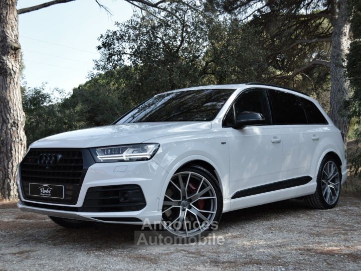 Audi SQ7 EXCEPTIONNEL 4M 40 V8 TDI 435ch BVA8 2EME MAIN 7 PLACES DE 57Ke D'OPTIONS MATRIX SIEGES S DIAMANT FULL CUIR 22 - 4
