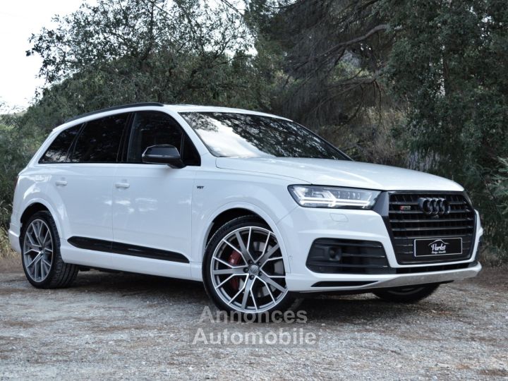 Audi SQ7 EXCEPTIONNEL 4M 40 V8 TDI 435ch BVA8 2EME MAIN 7 PLACES DE 57Ke D'OPTIONS MATRIX SIEGES S DIAMANT FULL CUIR 22 - 1