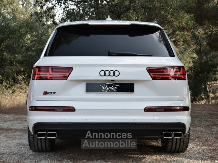 Audi SQ7 EXCEPTIONNEL 4M 40 V8 TDI 435ch BVA8 2EME MAIN 7 PLACES DE 57Ke D'OPTIONS MATRIX SIEGES S DIAMANT FULL CUIR 22 - 11