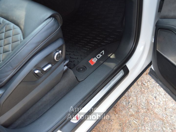 Audi SQ7 EXCEPTIONNEL 4M 40 V8 TDI 435ch BVA8 2EME MAIN 7 PLACES DE 57Ke D'OPTIONS MATRIX SIEGES S DIAMANT FULL CUIR 22 - 37