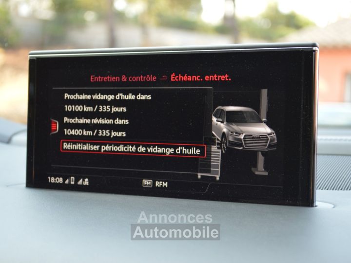 Audi SQ7 EXCEPTIONNEL 4M 40 V8 TDI 435ch BVA8 2EME MAIN 7 PLACES DE 57Ke D'OPTIONS MATRIX SIEGES S DIAMANT FULL CUIR 22 - 31