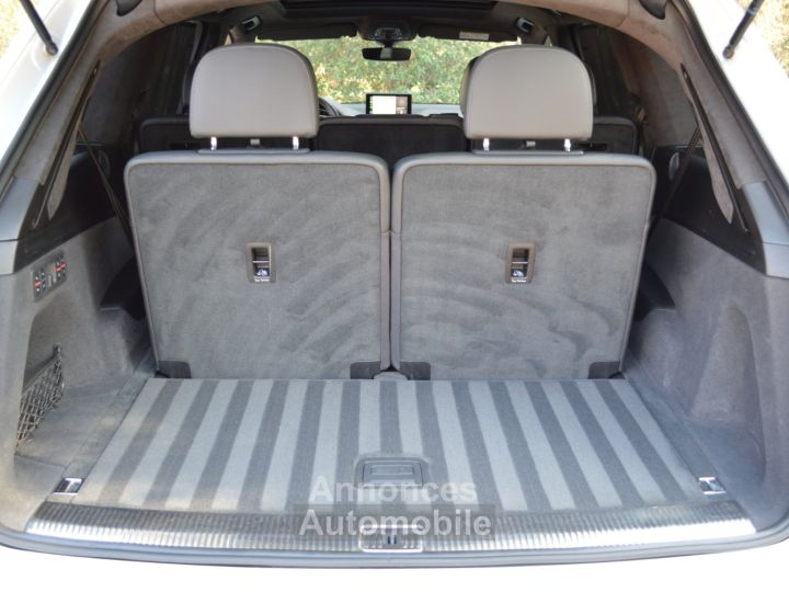 Audi SQ7 EXCEPTIONNEL 4M 40 V8 TDI 435ch BVA8 2EME MAIN 7 PLACES DE 57Ke D'OPTIONS MATRIX SIEGES S DIAMANT FULL CUIR 22 - 47