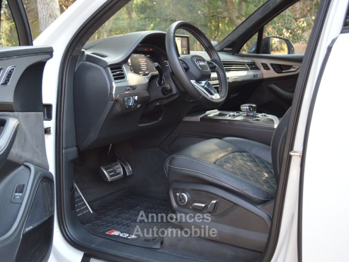 Audi SQ7 EXCEPTIONNEL 4M 40 V8 TDI 435ch BVA8 2EME MAIN 7 PLACES DE 57Ke D'OPTIONS MATRIX SIEGES S DIAMANT FULL CUIR 22 - 15