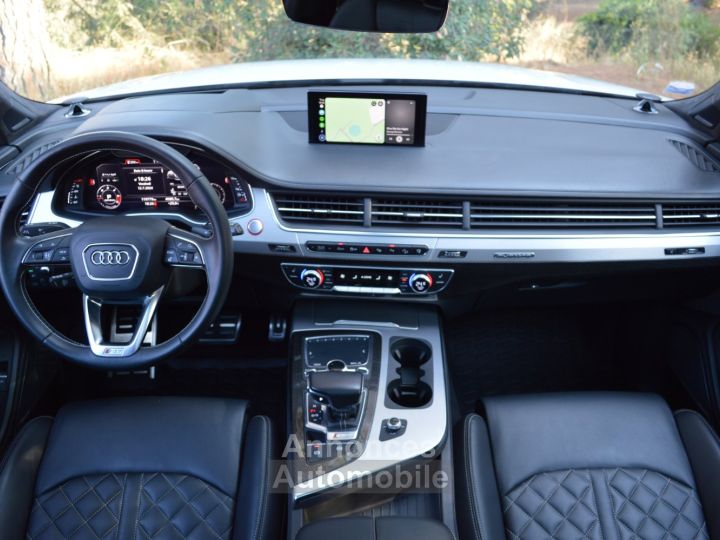 Audi SQ7 EXCEPTIONNEL 4M 40 V8 TDI 435ch BVA8 2EME MAIN 7 PLACES DE 57Ke D'OPTIONS MATRIX SIEGES S DIAMANT FULL CUIR 22 - 24