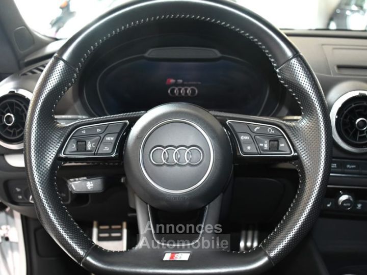 Audi S3 Sportback 20 TFSI 310 Quattro S-Tronic GPS Virtual Cuir Keyless Régulateur JA 19 - 17