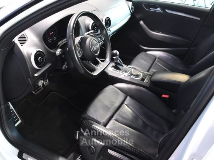 Audi S3 Sportback 20 TFSI 310 Quattro S-Tronic GPS Virtual Cuir Keyless Régulateur JA 19 - 21
