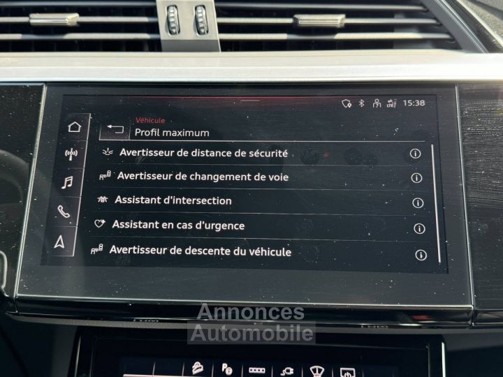 Audi Q8 E-TRON SPORTBACK e-tron Sportback 55 408 ch 114 kWh Quattro S line - 21