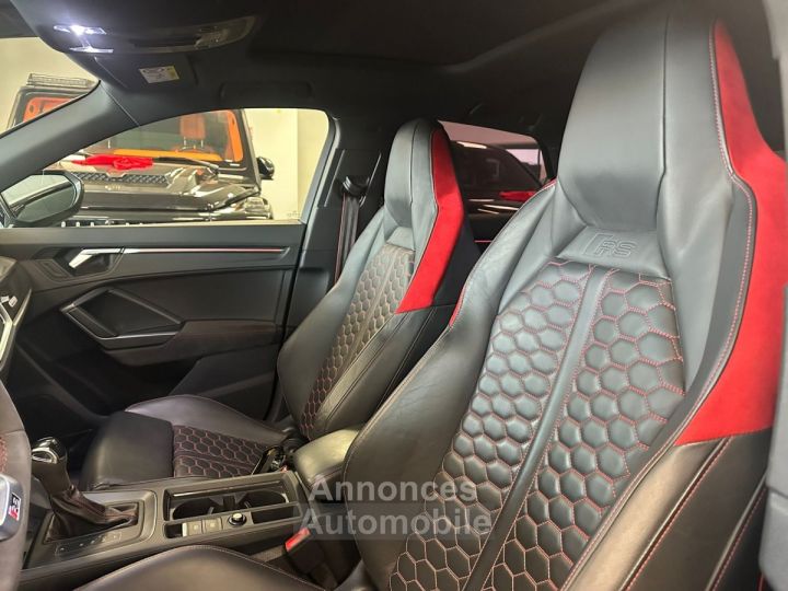 Audi RS Q3 RSQ3 Sportback 25 TFSIQ 400 CV TO Pack Design LOA 803,96 €/mois TTC - 20