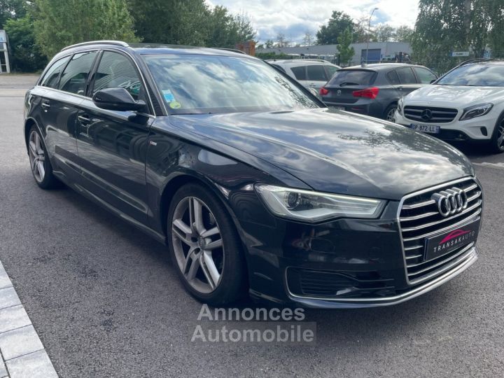 Audi A6 Avant 20 tdi 190 s tronic 7 line avec 4 pneus neufs hayon electrique navigation radar av et arr - 4