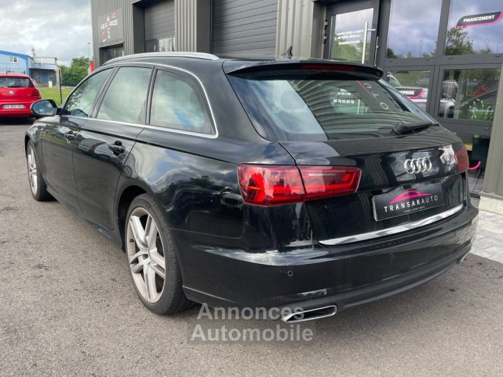 Audi A6 Avant 20 tdi 190 s tronic 7 line avec 4 pneus neufs hayon electrique navigation radar av et arr - 5