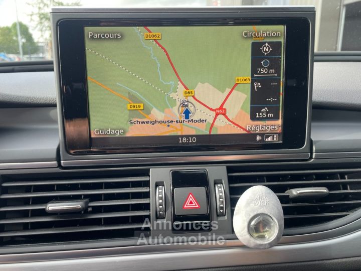 Audi A6 Avant 20 tdi 190 s tronic 7 line avec 4 pneus neufs hayon electrique navigation radar av et arr - 13