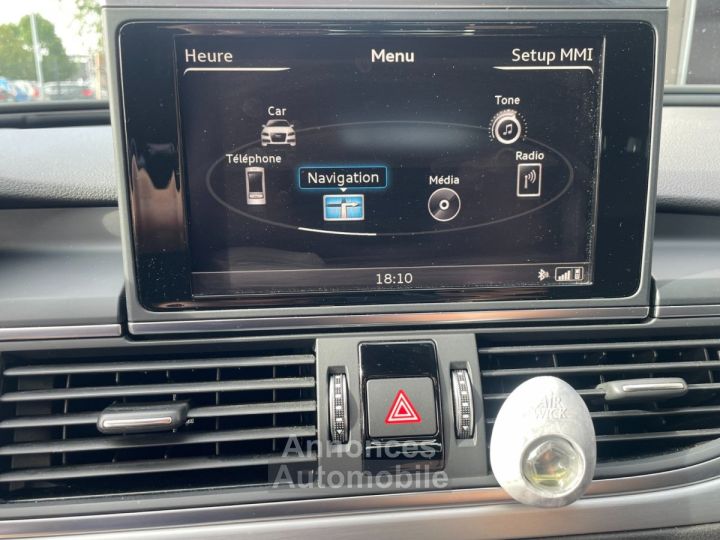 Audi A6 Avant 20 tdi 190 s tronic 7 line avec 4 pneus neufs hayon electrique navigation radar av et arr - 15
