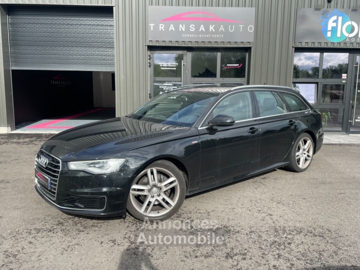 Audi A6 Avant 20 tdi 190 s tronic 7 line avec 4 pneus neufs hayon electrique navigation radar av et arr - 30