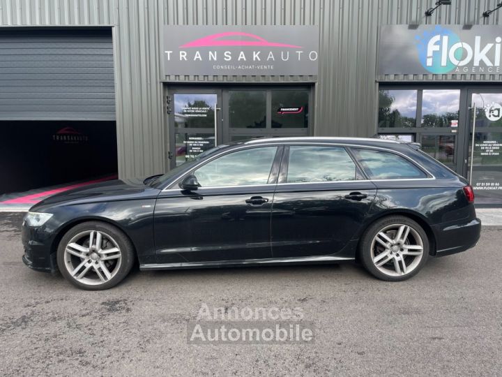 Audi A6 Avant 20 tdi 190 s tronic 7 line avec 4 pneus neufs hayon electrique navigation radar av et arr - 31